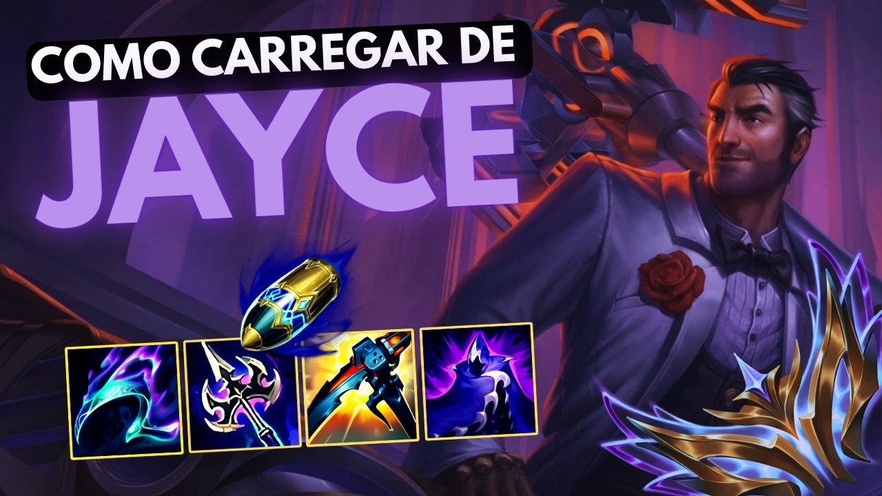 COMO CARREGAR DE JAYCE JG NO HIGH ELO 🔥