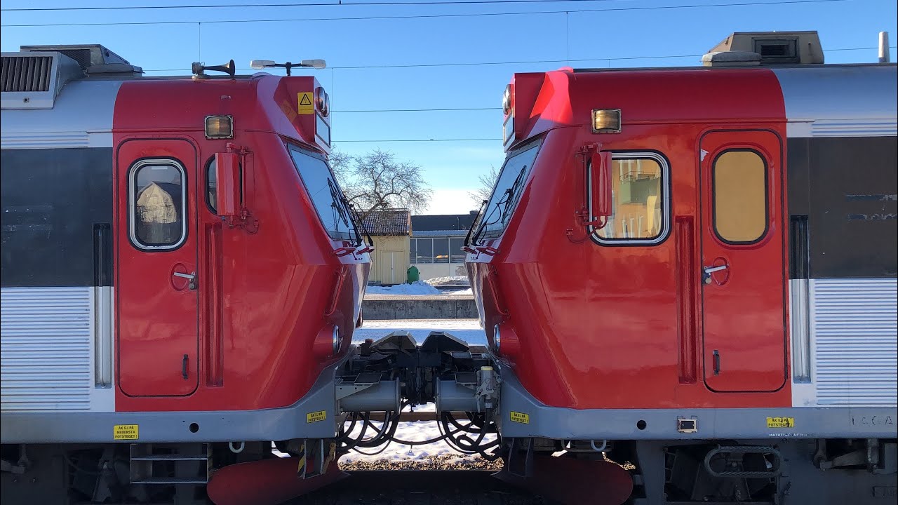 OLIKA SORTERS TÅG | Tåg vid Kristinehamn #trainspotting 