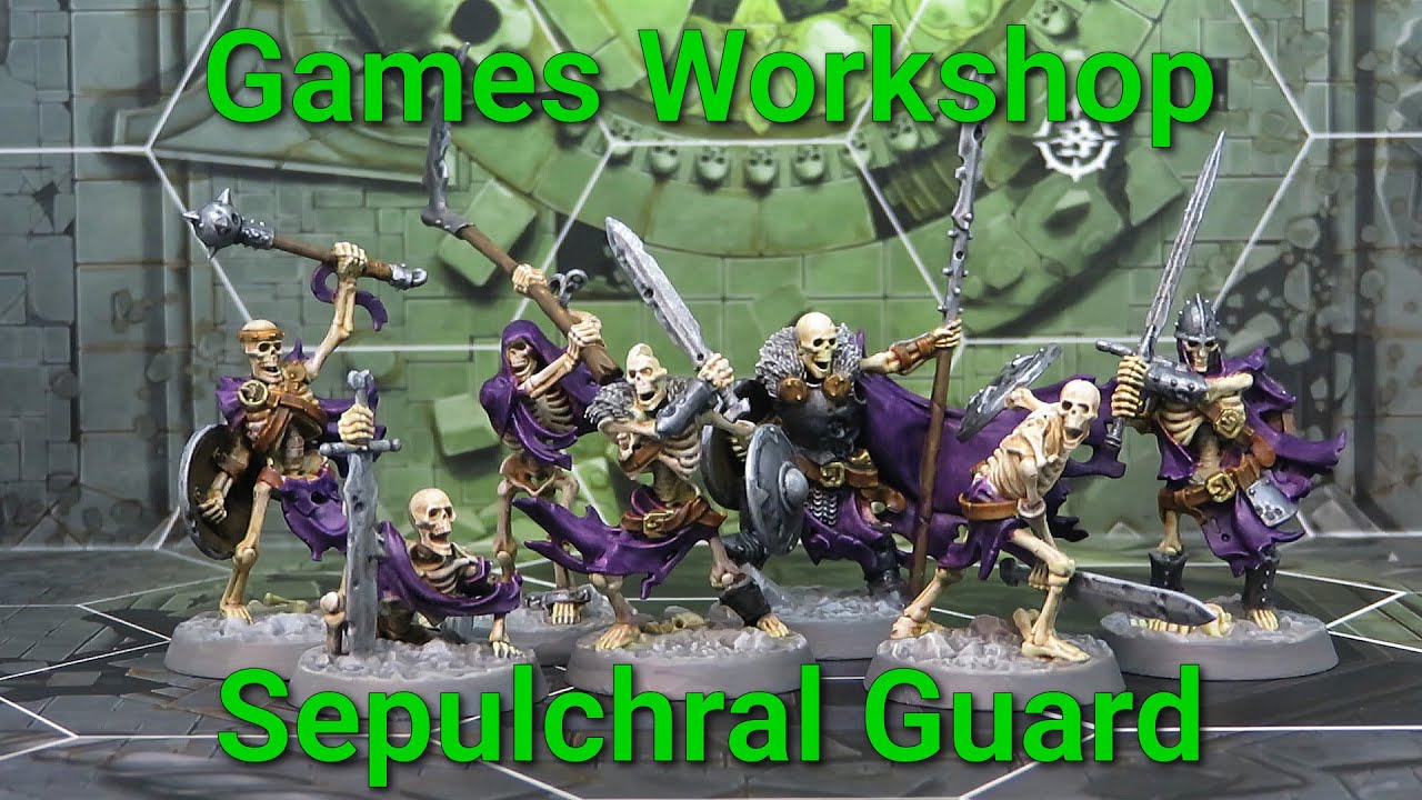 Sepulchral Guard (Warhammer Underworlds) | Painting Guide