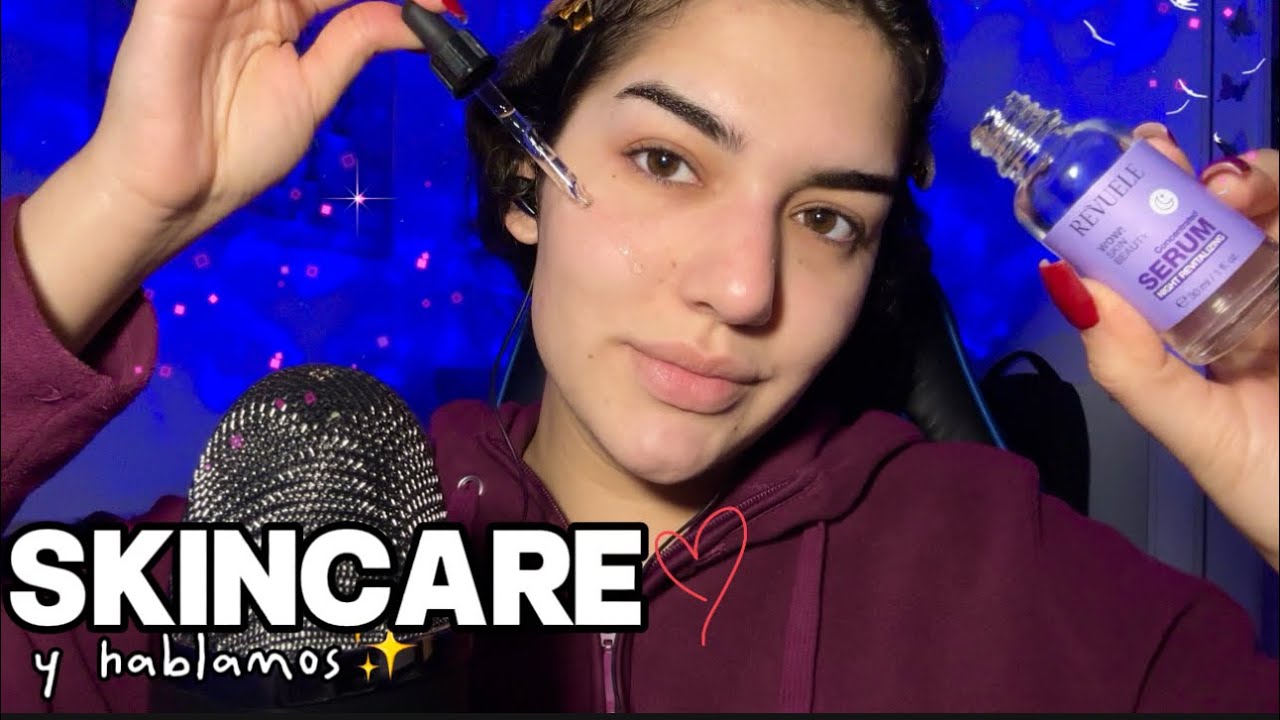 ASMR Nos hacemos el SKINCARE mientras charlamos ✨❤️