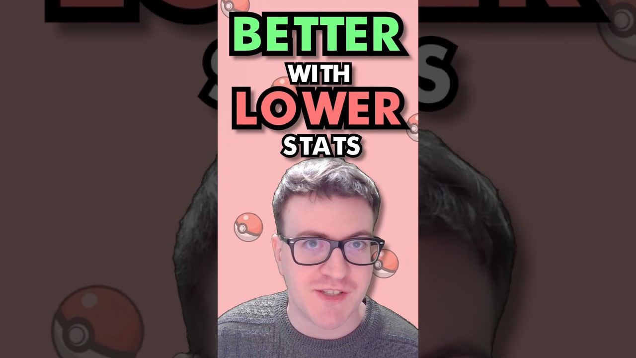 These Pokemon are BETTER with LOWER stats