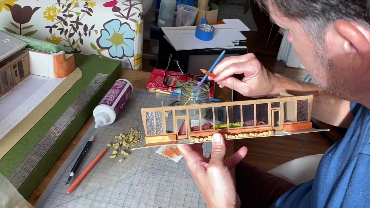 Earthship Encounter 1/4” model