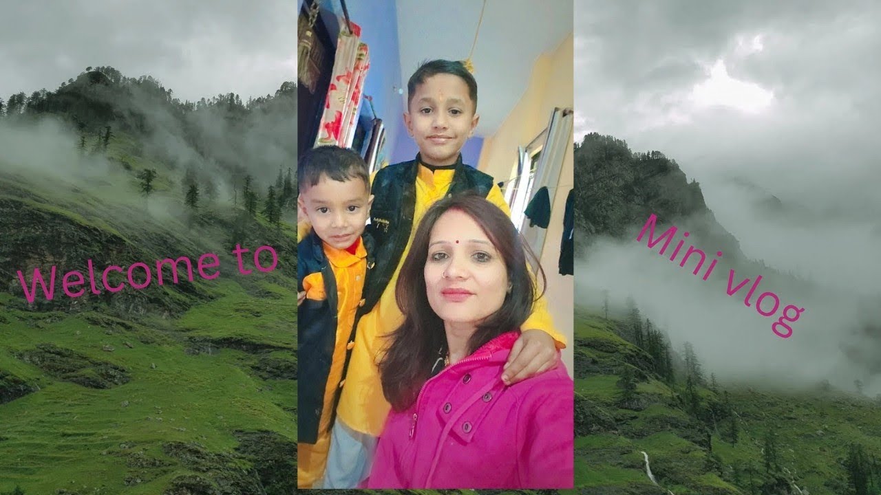 मौसम ने अचानक से ली करवट और बच्चों ने किया खूब मजा।