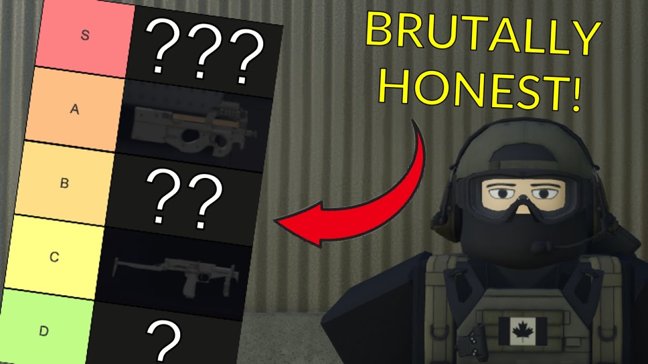 The Brutally Honest SMG Tier List (PvP) | BRM5 GEN4