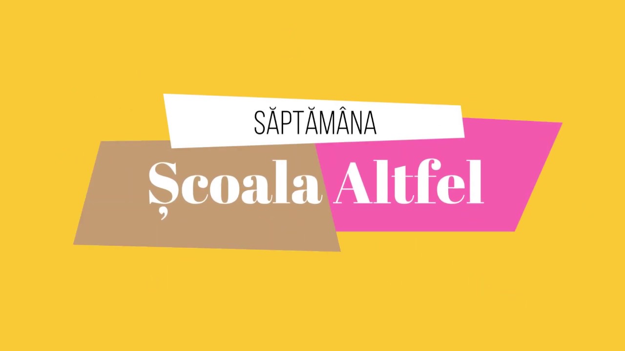 Școala Altfel - Atelier de creație