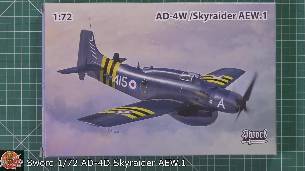 Sword 1/72 AD-4D Skyraider AEW.1 review