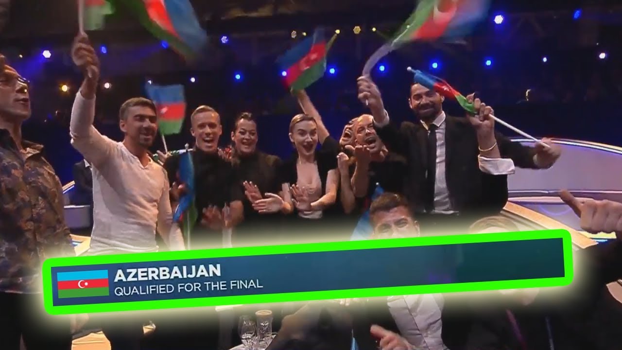every time AZERBAIJAN qualified for the eurovision final
