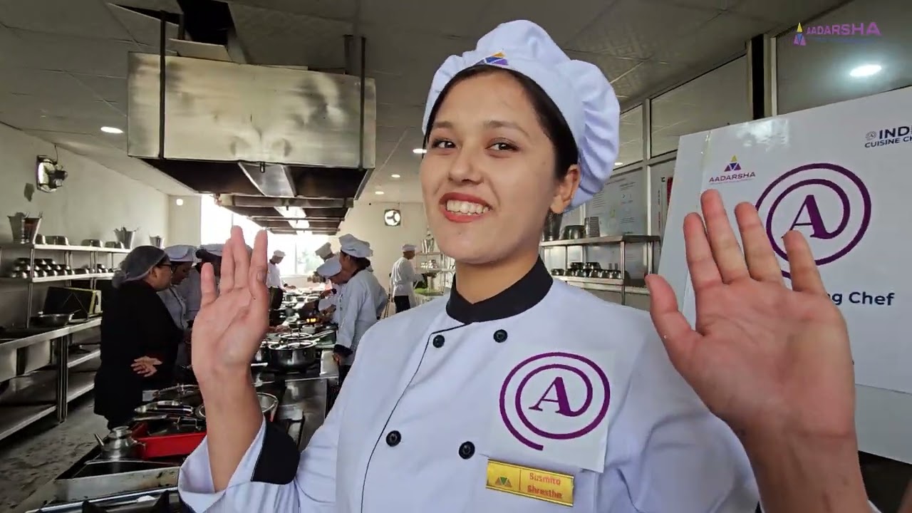 Aadarsha Rising Chef 2082 | Indian Cuisine Preparation & Serving Vlog | Smile Group