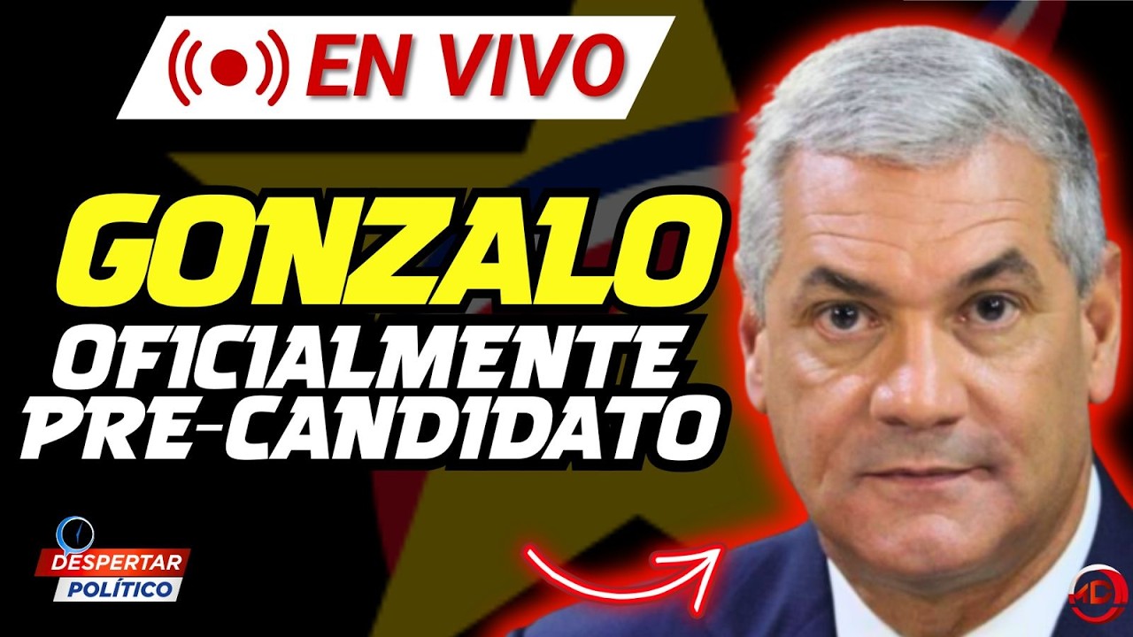 GONZALO CASTILLO OFICIALMENTE PRE-CANDIDATO