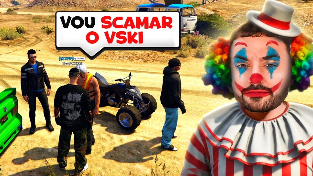 ESTE MIUDO TENTOU ME DAR SCAM ...