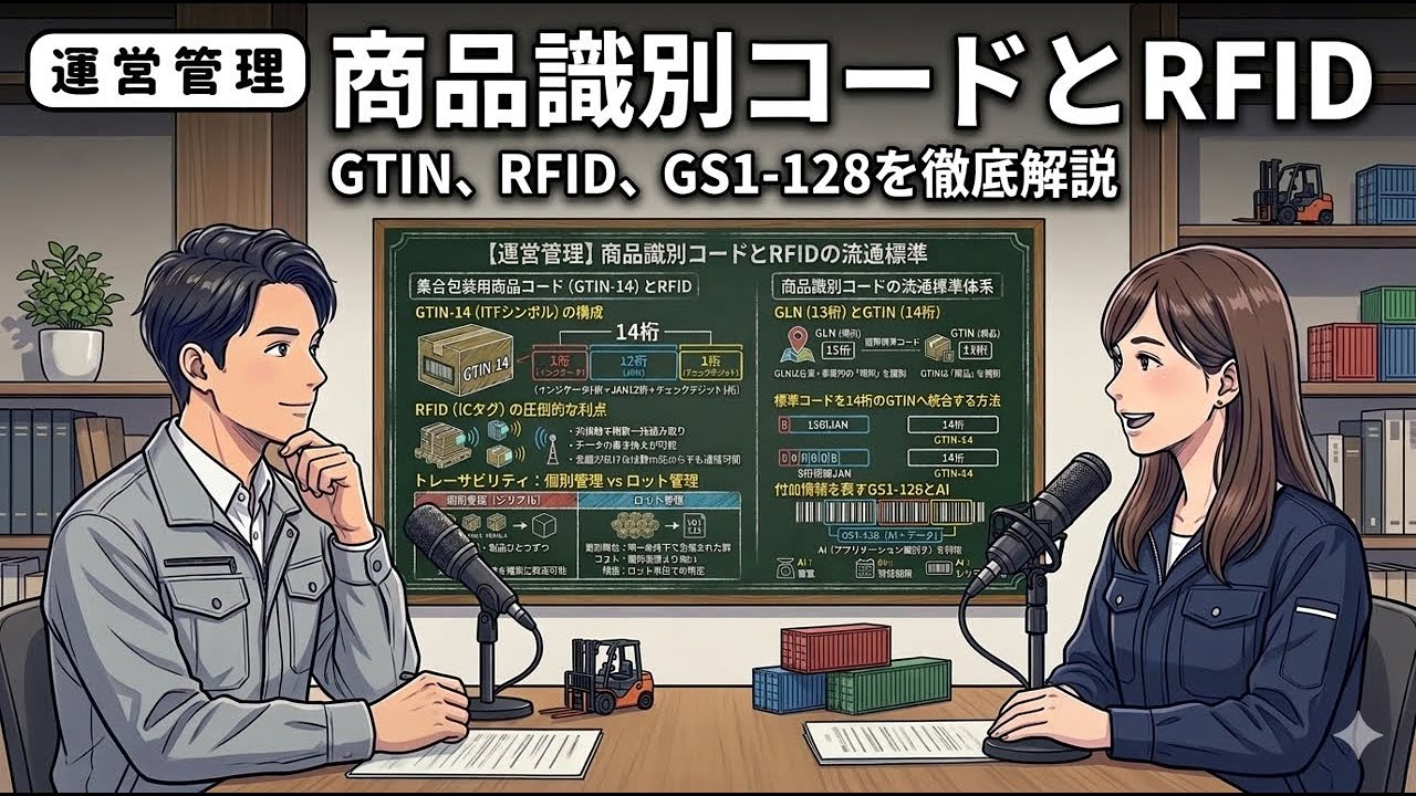 【１次・聞き流し】商品識別コードとRFID（運営管理）