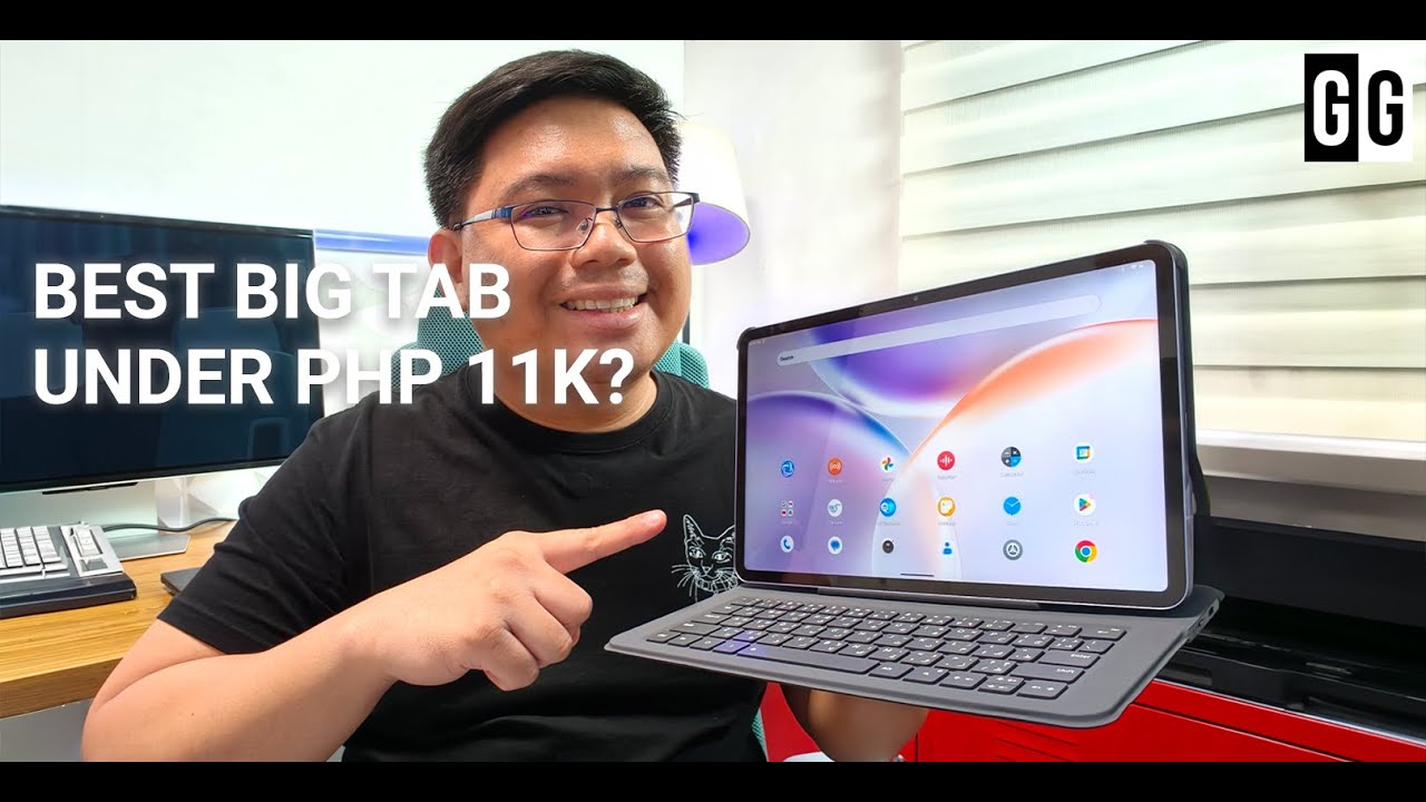 TECNO MEGAPAD Pro Unboxing, First Look - 12-inch 2K screen w/ keyboard for less! (Taglish)