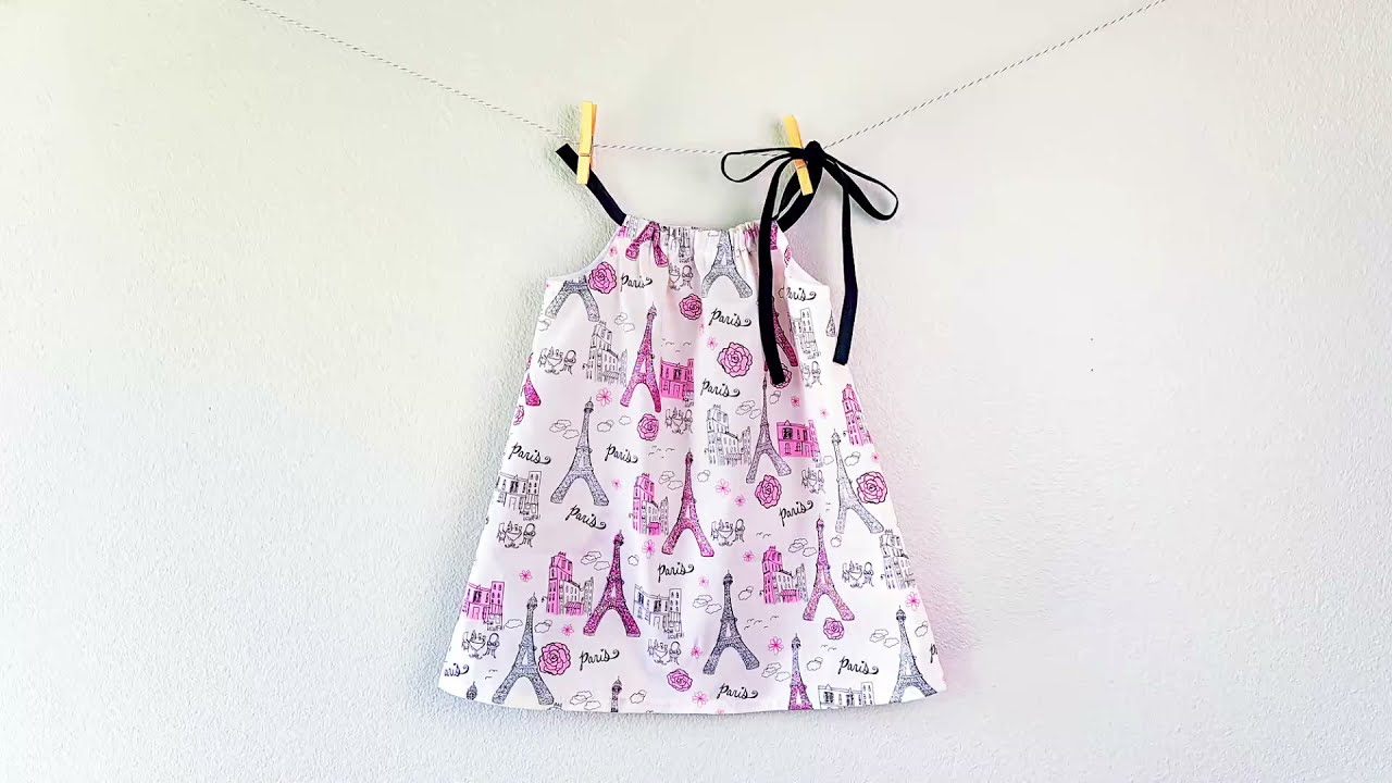 How to Sew a Pillowcase Dress (easy tutorial w/ free pattern)