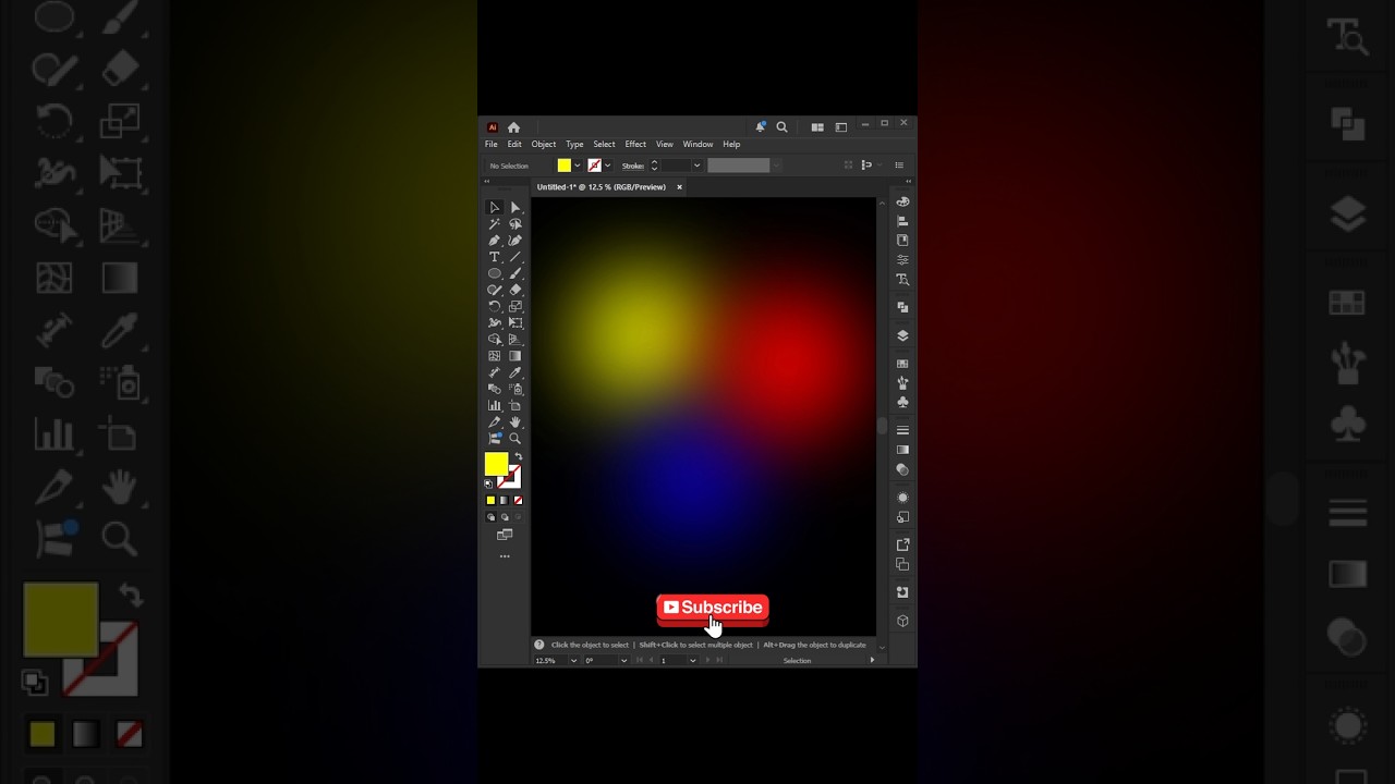 Adobe Illustrator Tips - How to Fix Blur effect issue #illustration