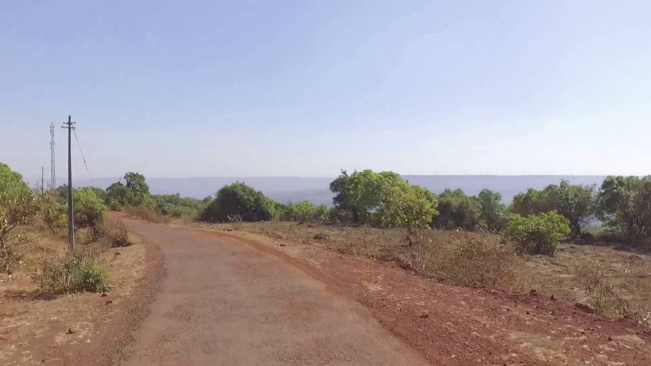 Aerial Presentation of Land which is for Sale at Thoseghar, Satara