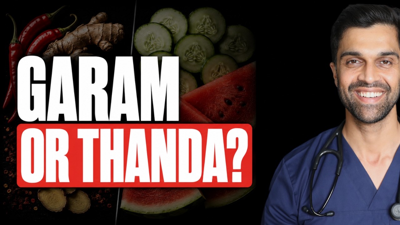 The Science Behind Garam and Thanda Foods... Dr Explains