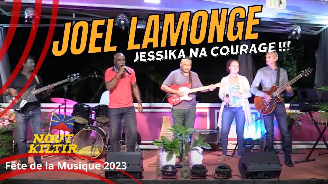 Joel LAMONGE ( Mars tou sel) JESSIKA en live chez KANAL AUSTRAL.TV pour la fête de la Musique 2023