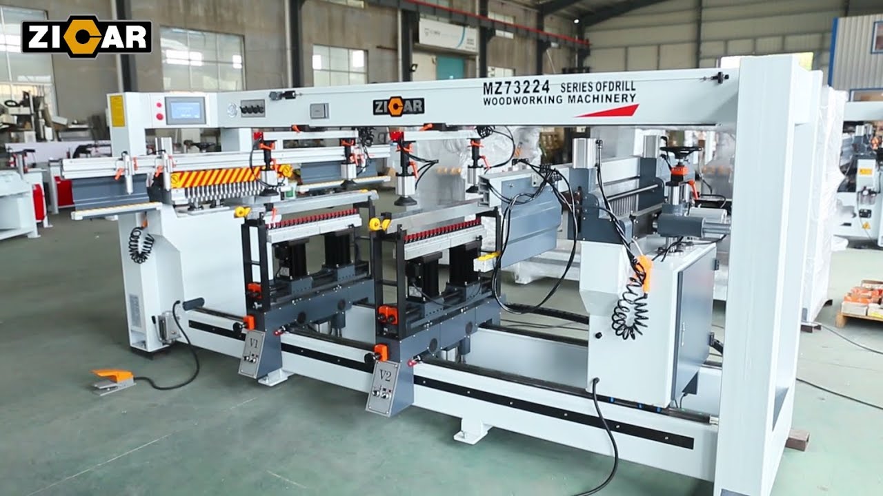 MZ73224 Four Rows Multi Spindle Drilling Machinw With Double Motors
