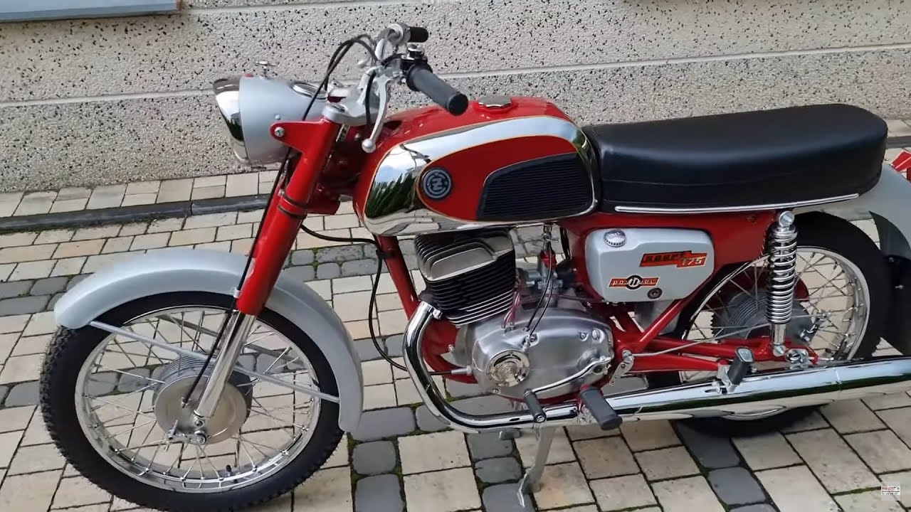 .:MS Retro:. CeZet 477 CZ 175 export 1969 PosiLube po renowacji