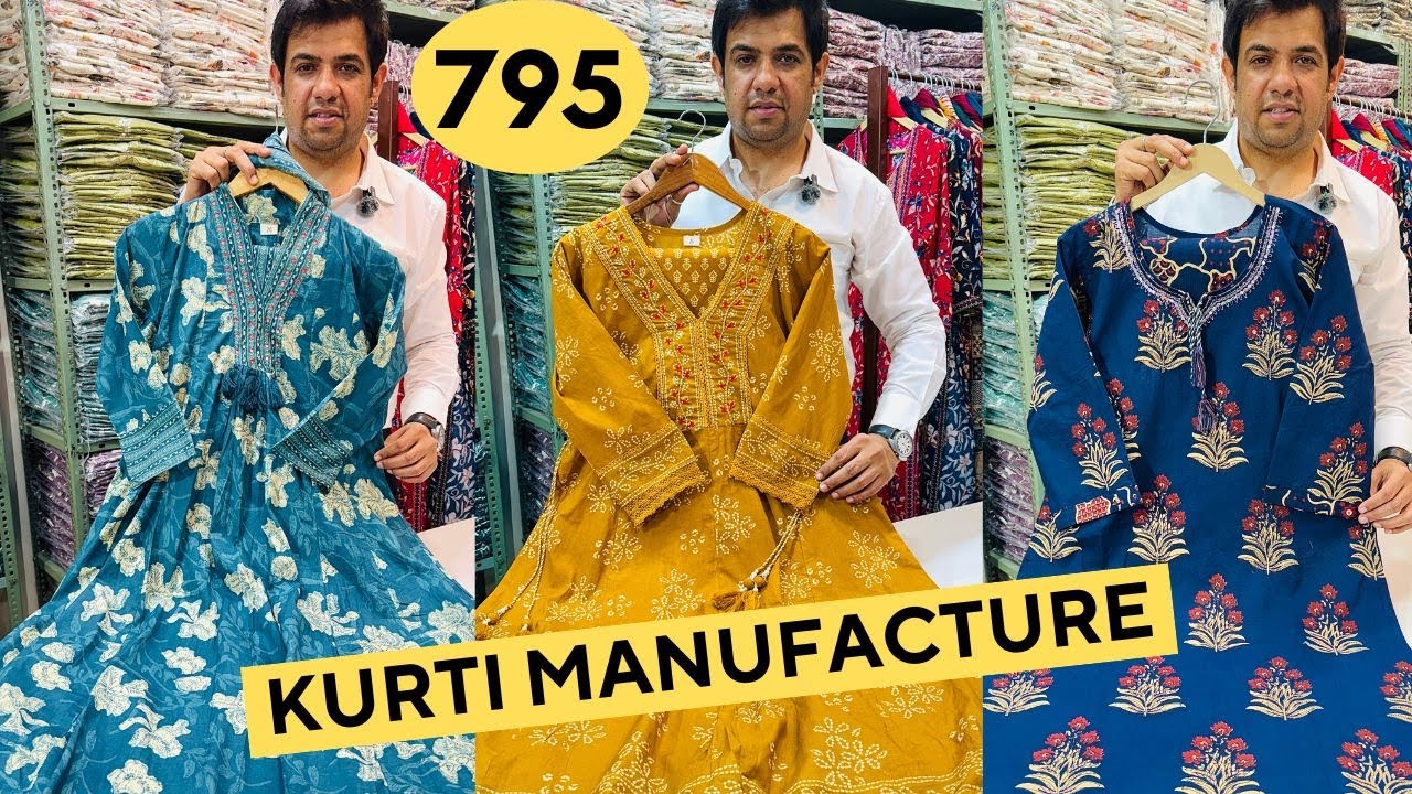 Pure Cotton 395 to 895 KURTI MANUFACTURER in Jaipur