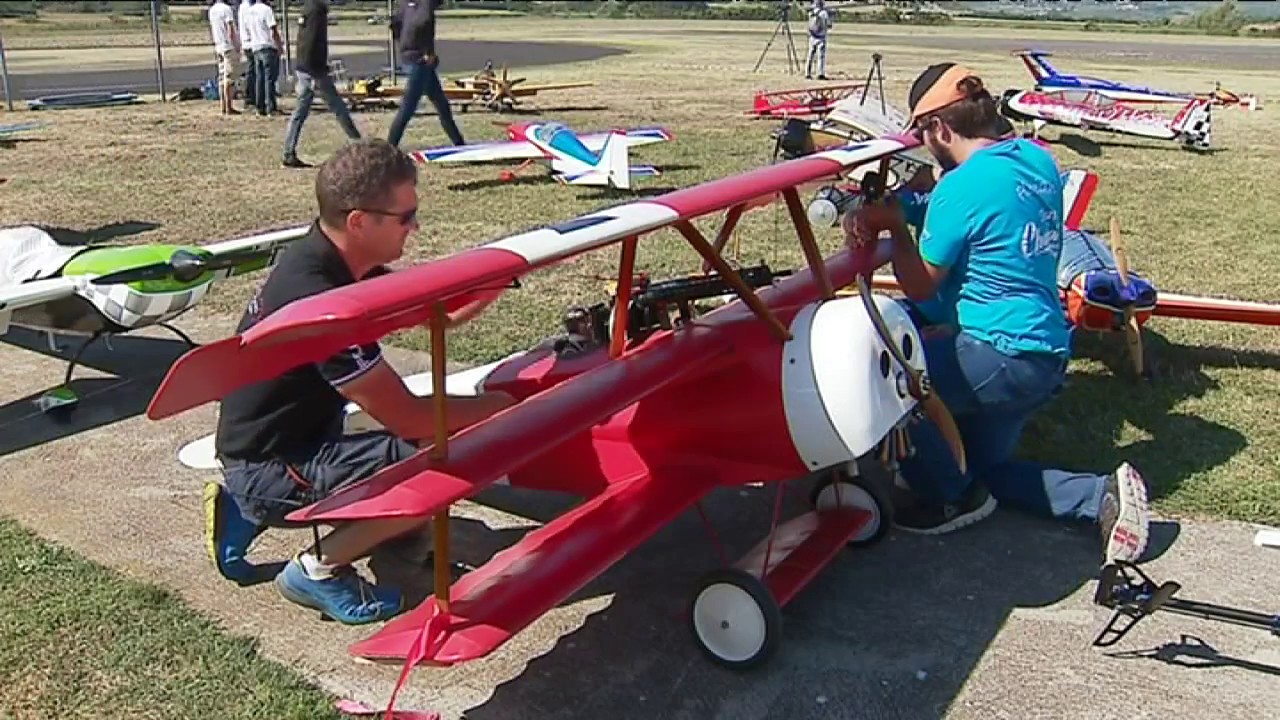 Meeting aéromodélisme à Gerzat