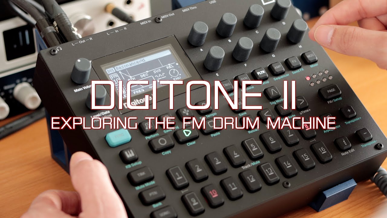 Digitone II - Exploring the new FM DRUM machine