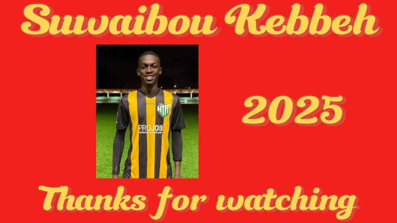 Suwaibou Kebbeh - 2025 - Hammarby TFF - Ettan Norra