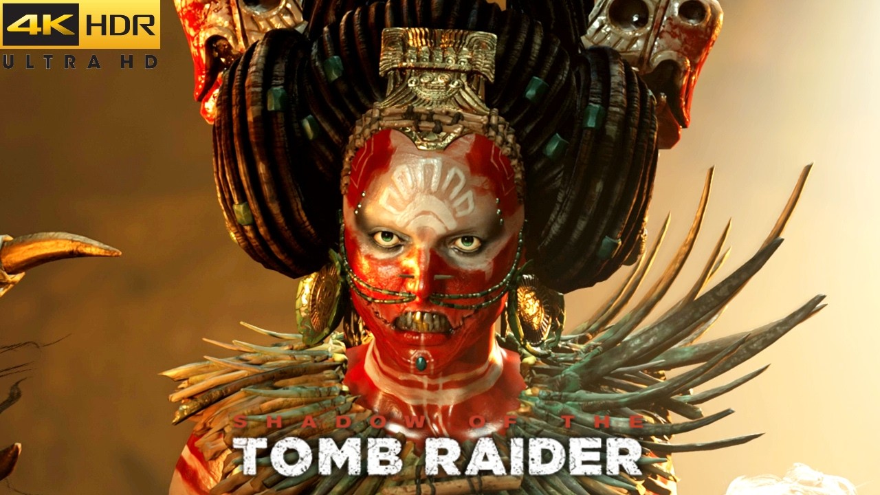 Shadow of the Tomb Raider - Lara Croft Fight to Escape the Underworld | RTX ON [4K60FPS]