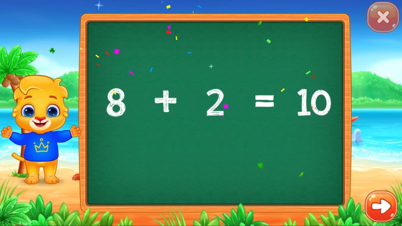 Learn Basic Math Additions for Kids - Math Puzzle for Kids - Math Learning Video