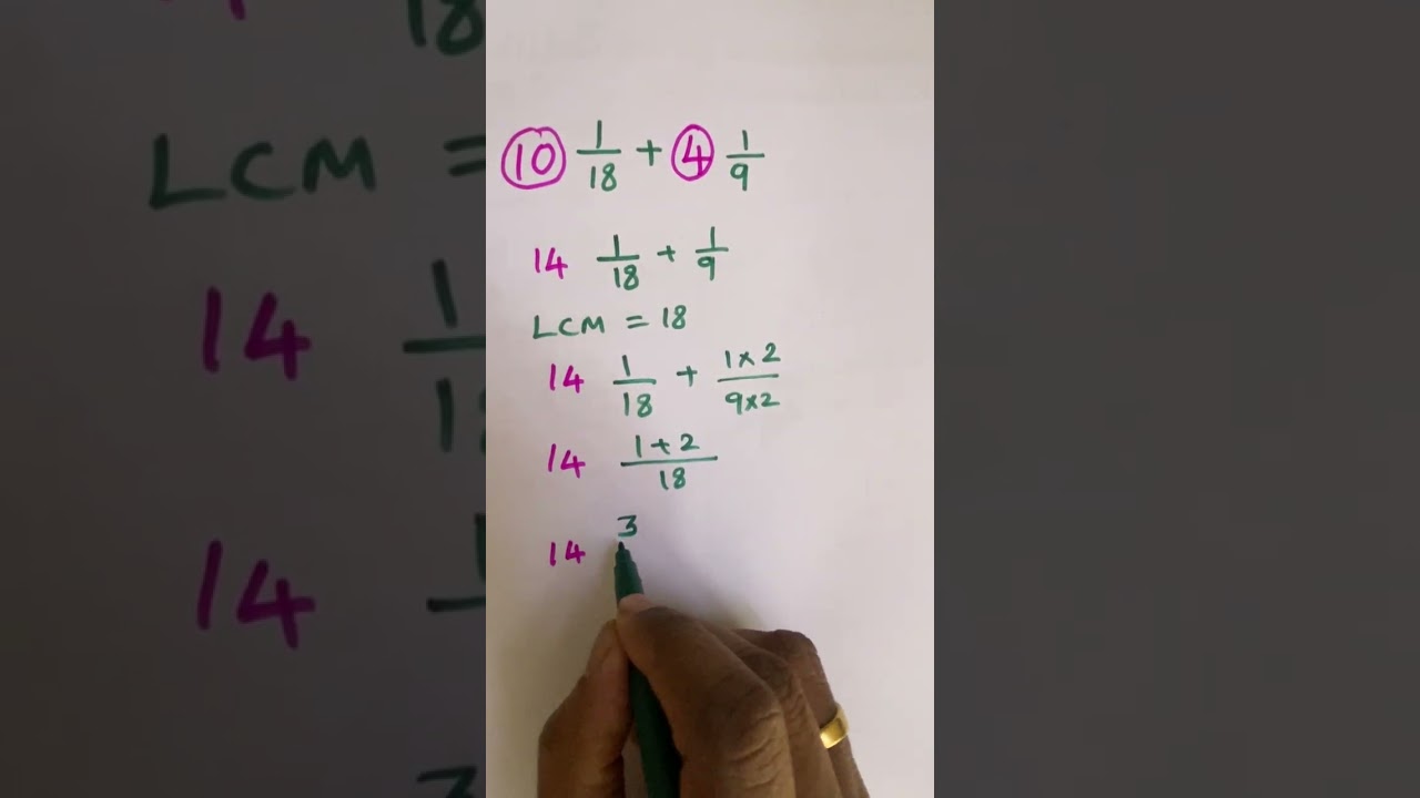 Simplify the fraction #maths #video #viralvideo 