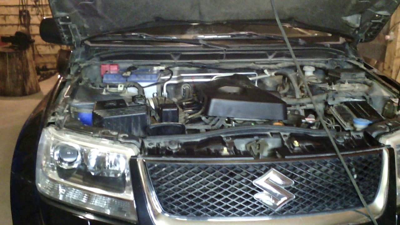 Замена масла в АКПП Suzuki Grand Vitara 2.0 АТ 2007