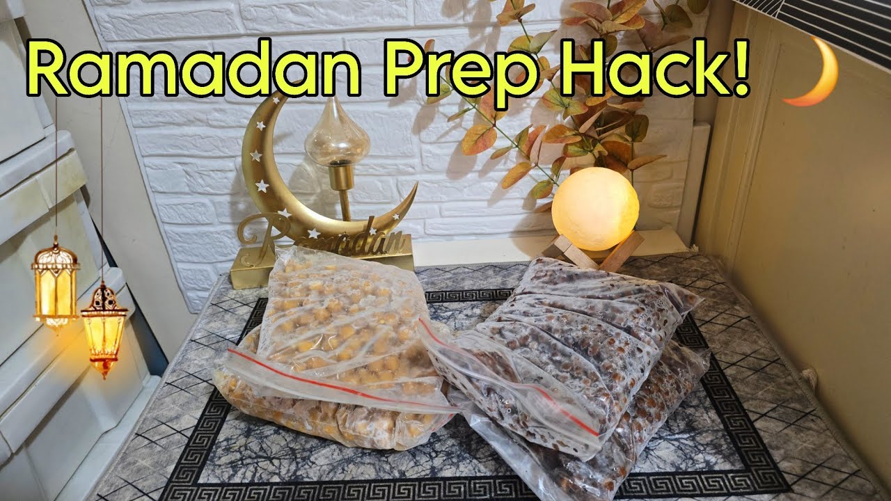 Ramzan Prep Idea | Chickpeas Boil Karke Freeze Kaise Karein