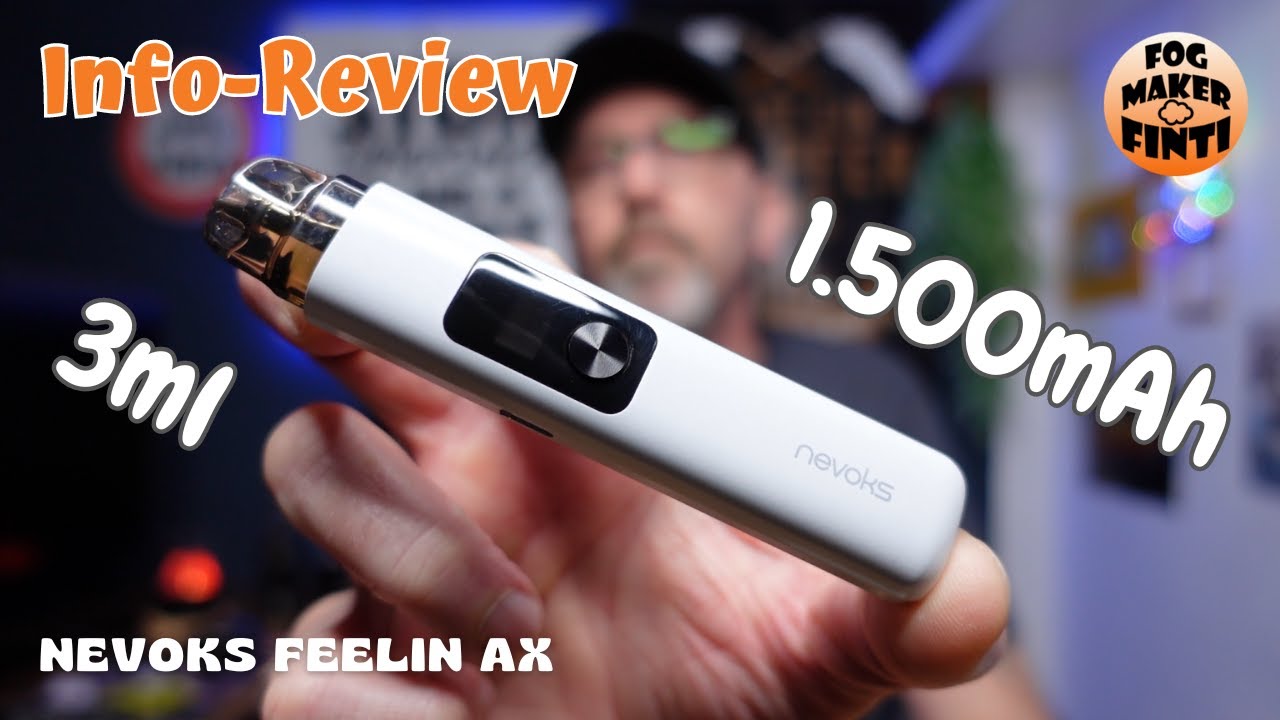 Nevoks Feelin AX Pod Kit | 1500mAh 3ml | Info Review