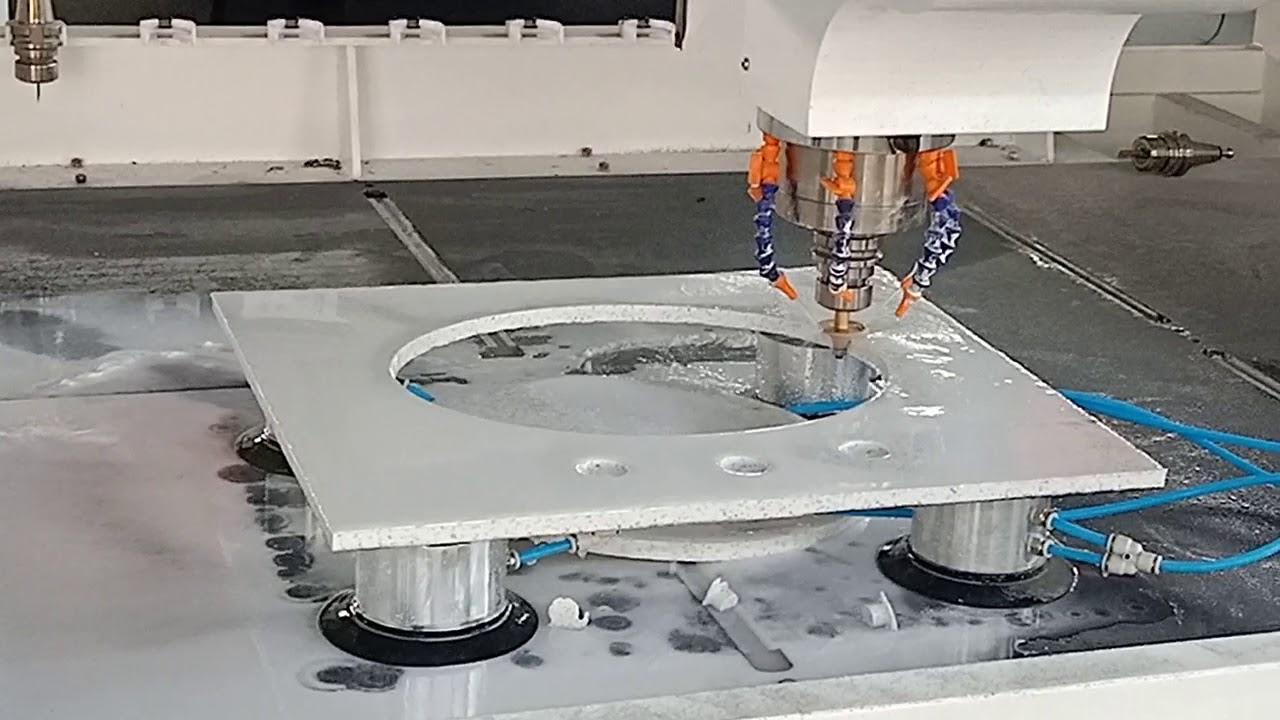 Stone Countertops Making Stone CNC Machining Center with ATC Function