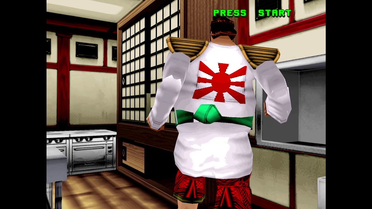 Dynamite Cop SEGA Model 2 arcade game play Bruno Delinger