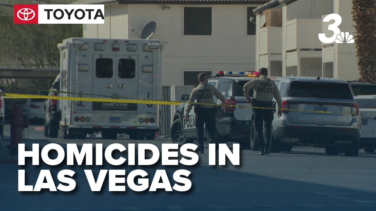 How are homicides in Las Vegas trending so far this year?