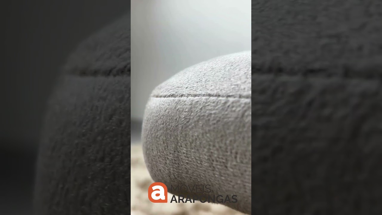 Kit 4 Cadeiras V&eacute;ria Industrial: Conforto em Veludo Bege e Design Sofisticado | M&oacute;veis Arapongas