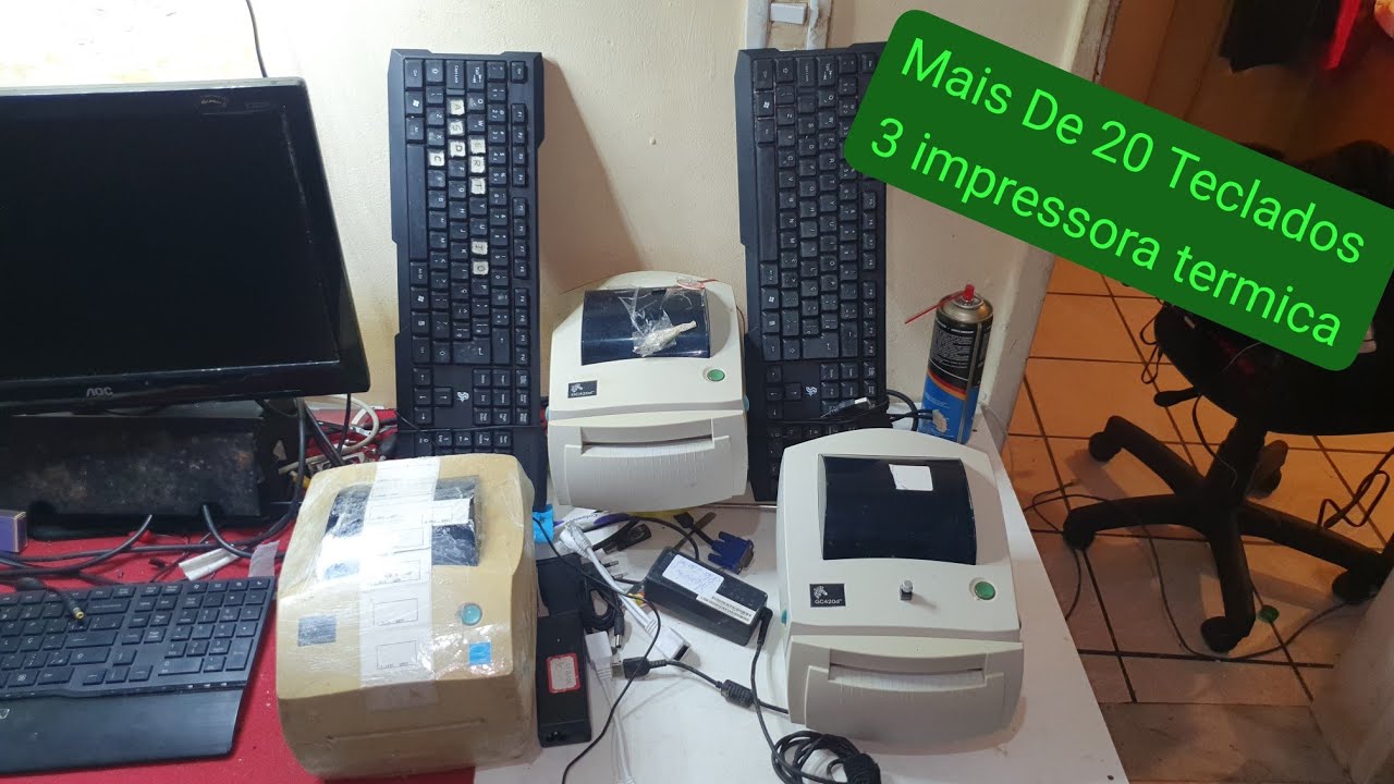 3 IMPRESSORA TÉRMICA MAIS DE 20 TECLADOS