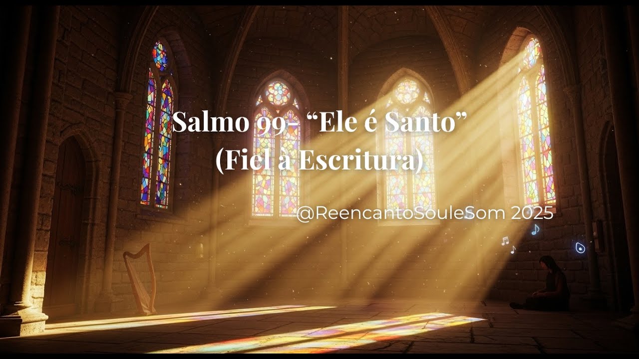 Salmo 99 – “Ele é Santo” -  versão fiel as escrituras