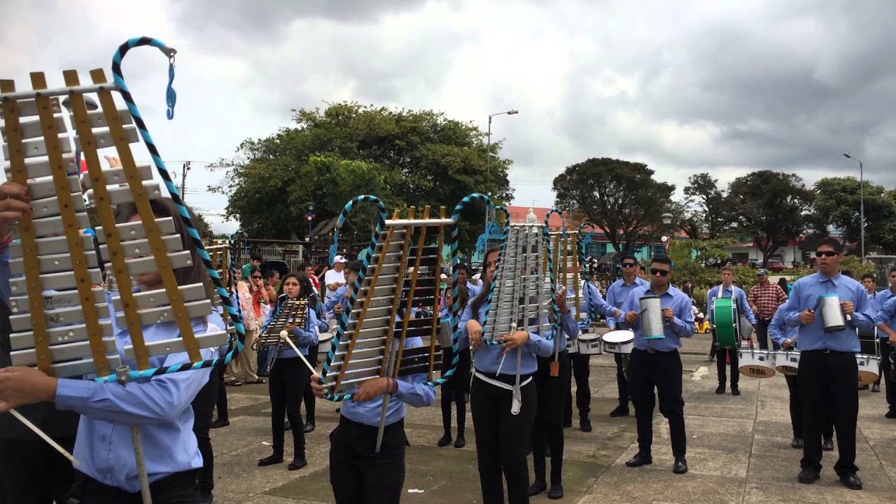 Banda Liceo Curridabat- 15 de setiembre 2014