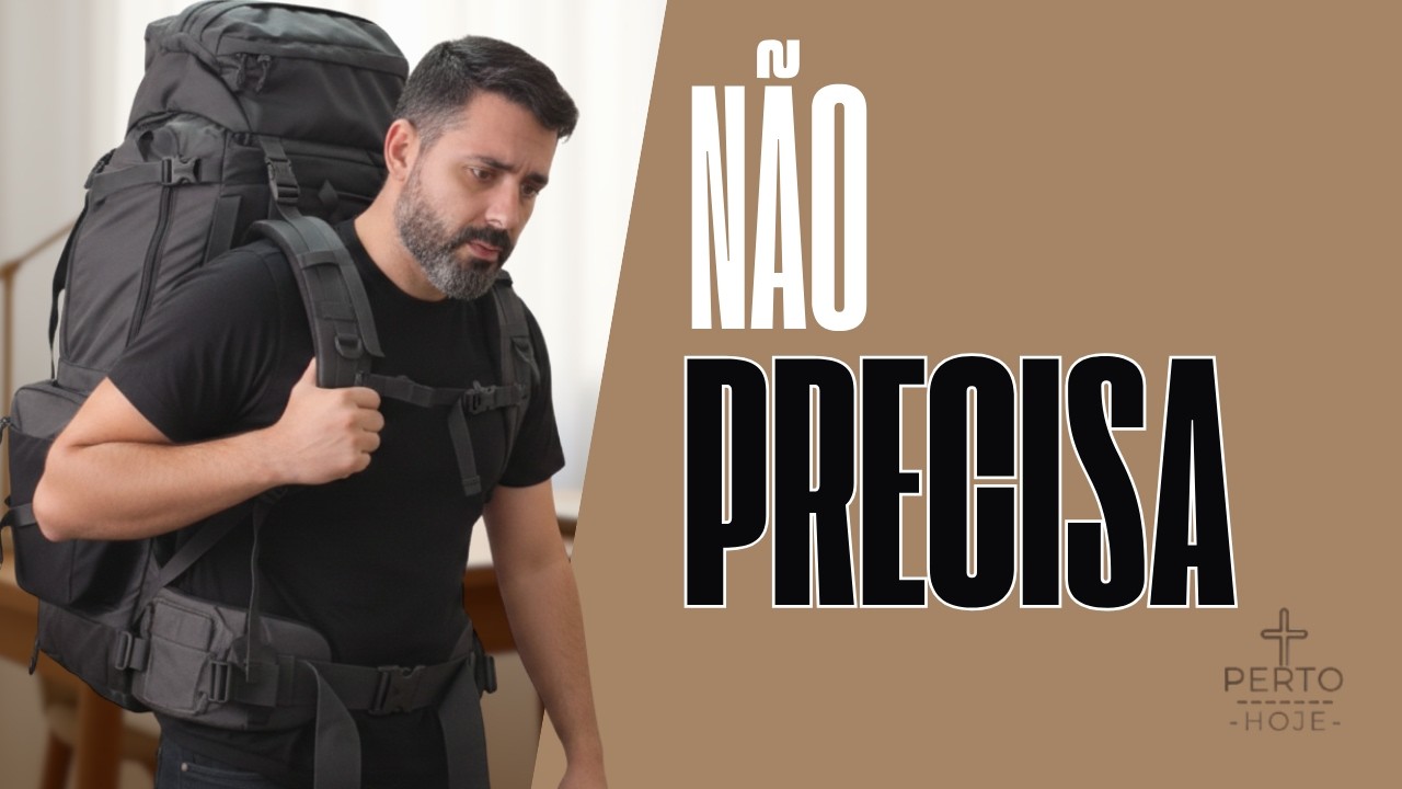 Cansado de carregar tudo sozinho? Lance seus fardos sobre Deus