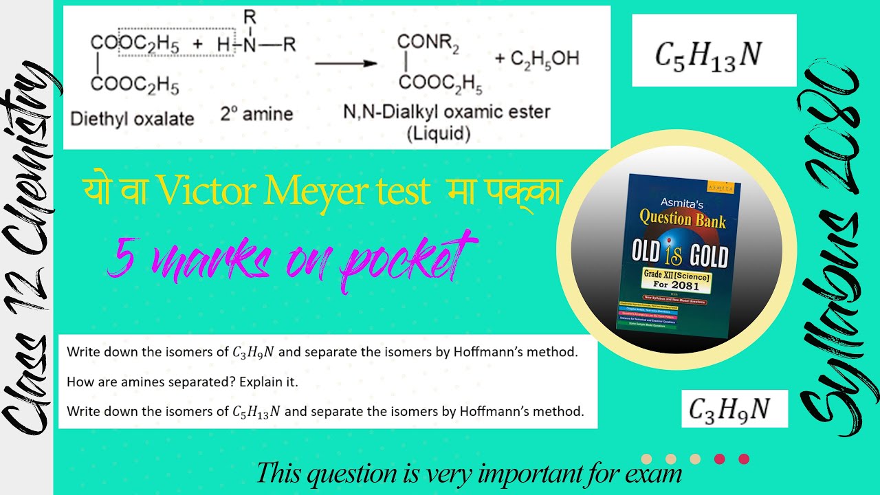 Separation of primary, secondary and tertiary amines by Hoffmann&rsquo;s method || Sure type Question 🔥||