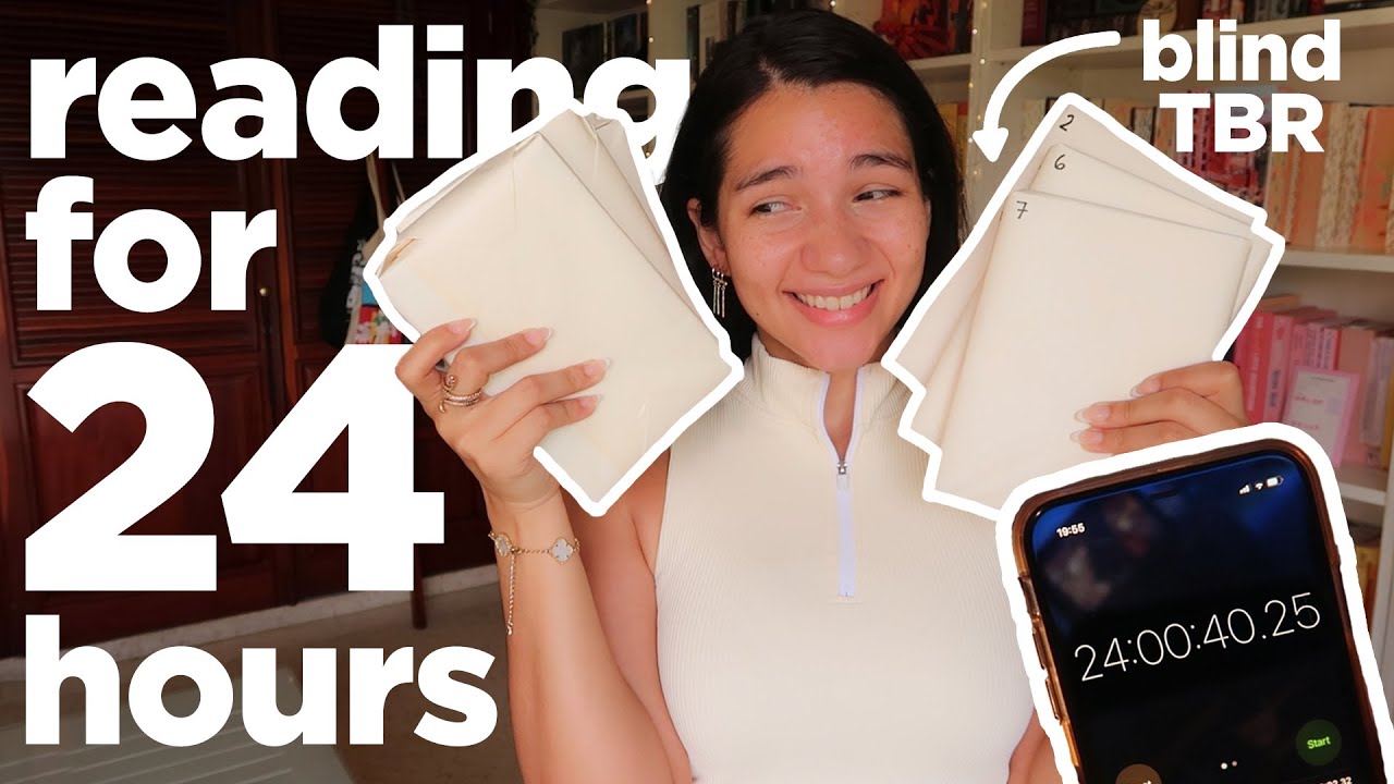 BLIND 24 HOUR READATHON 📚📖 how much can i read in 24 hours?