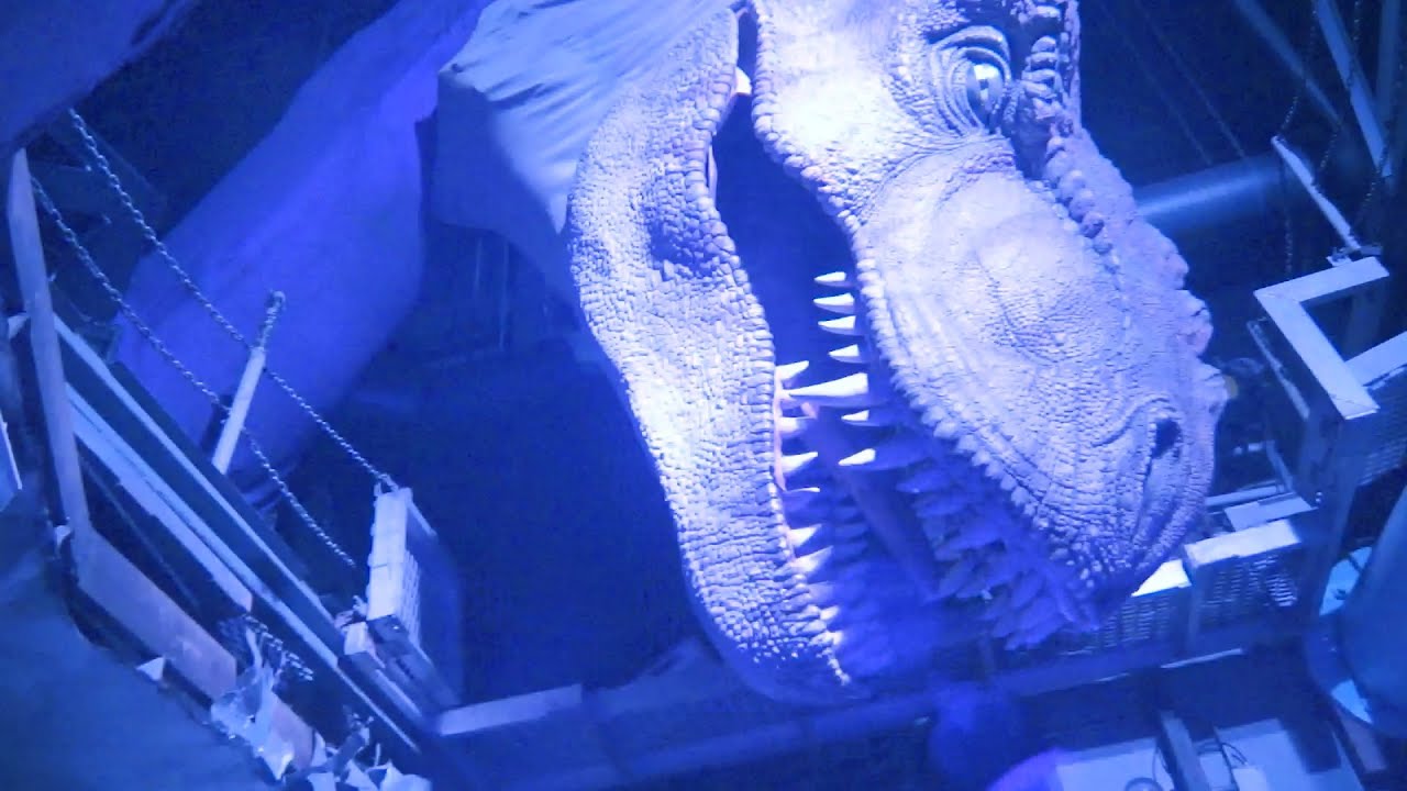 Jurassic Park In The Dark at Halloween Horror Nights 2014 Universal Studios Hollywood