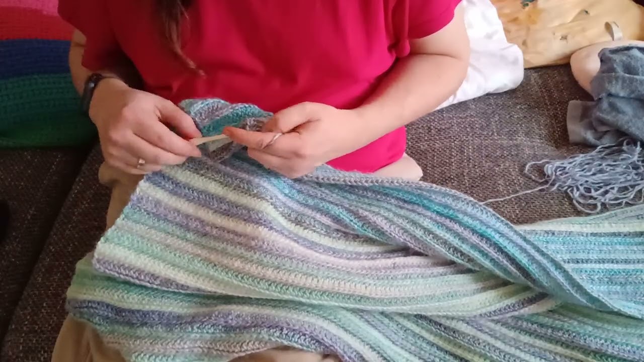 Häkel mit mir #141 Die Bunte Decke geht weiter.