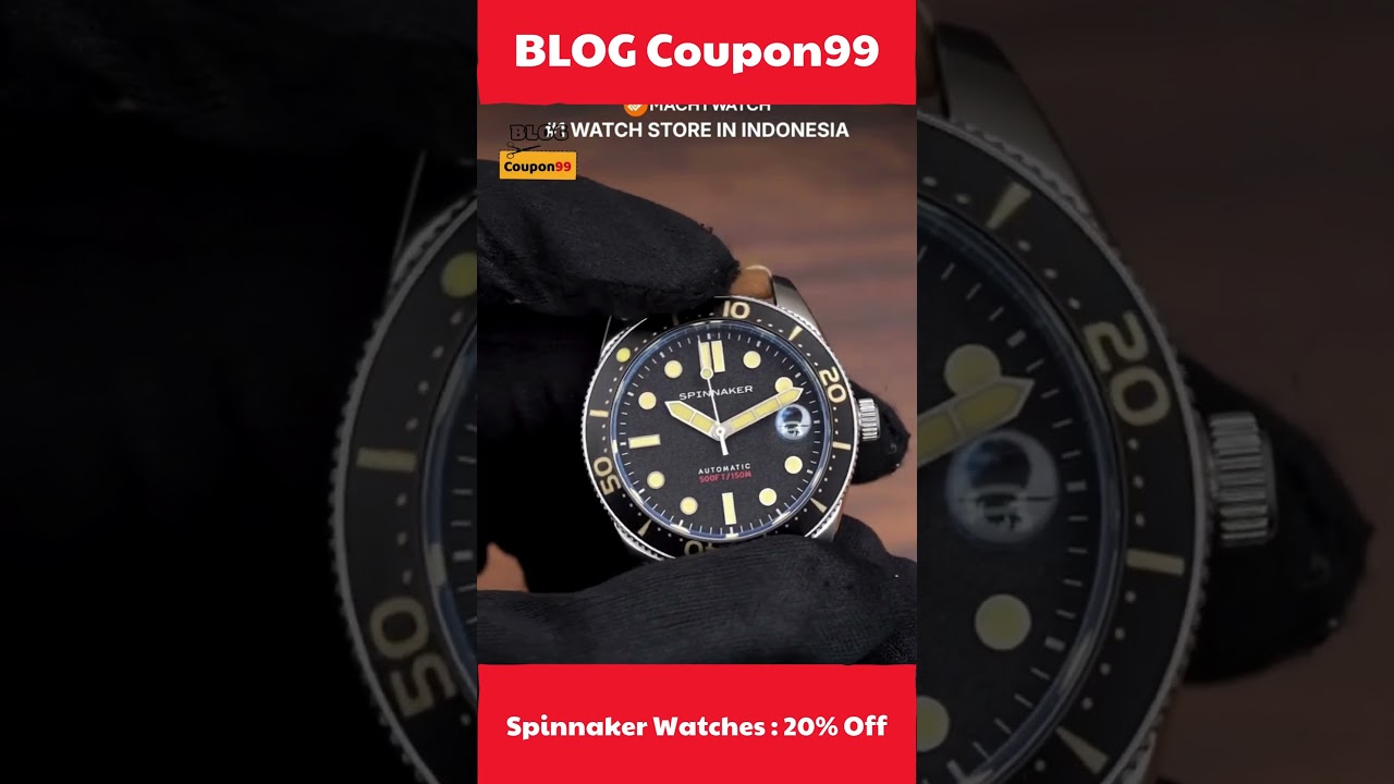 20% Off Spinnaker Watches Promo Code, Discount Code 