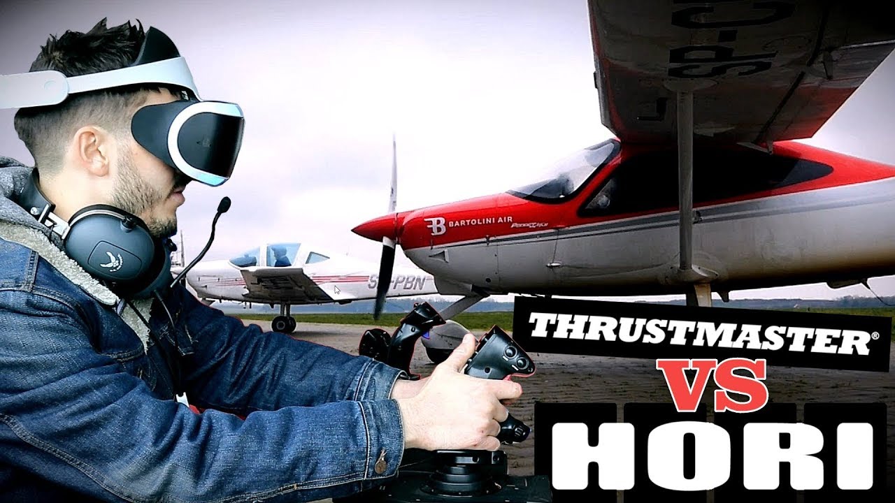 Thrustmaster vs Hori HOTAS Flightsicks Comparison - Tested by Real Pilots