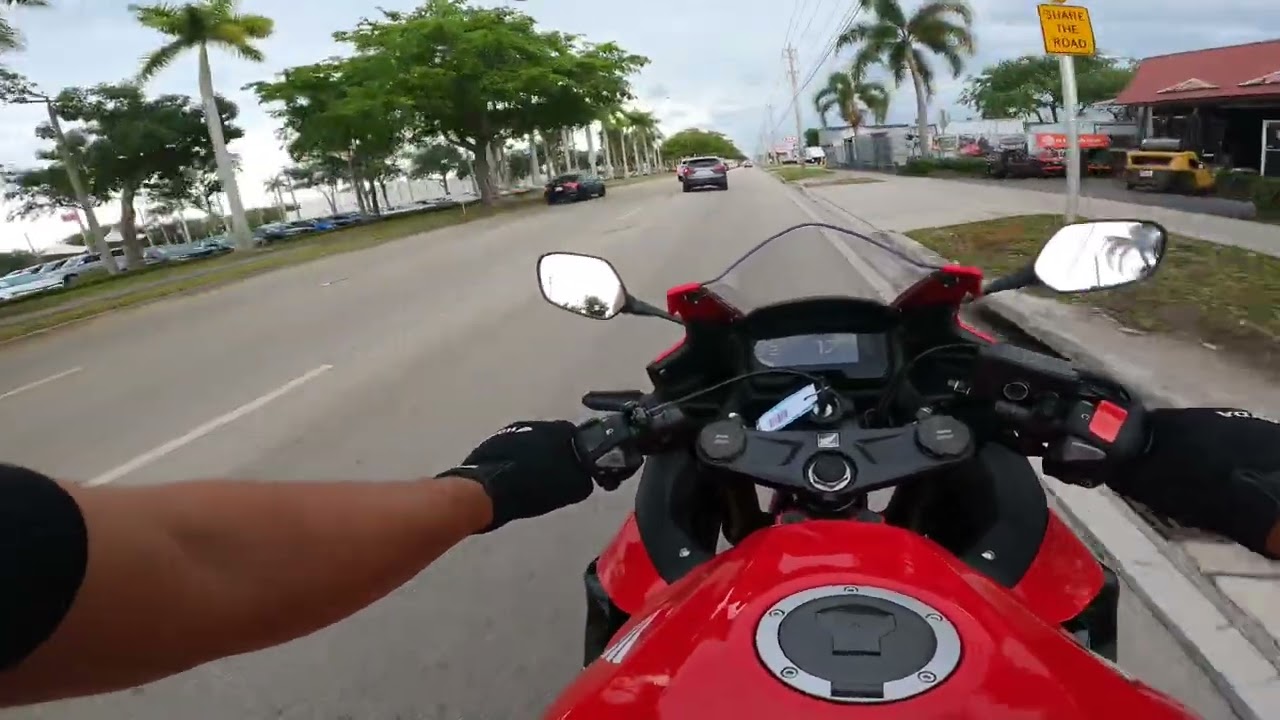 2022 Honda CBR500R motorcycle test ride