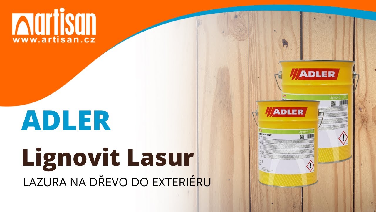 ADLER Lignovit Lasur - na dřevo v exteriéru