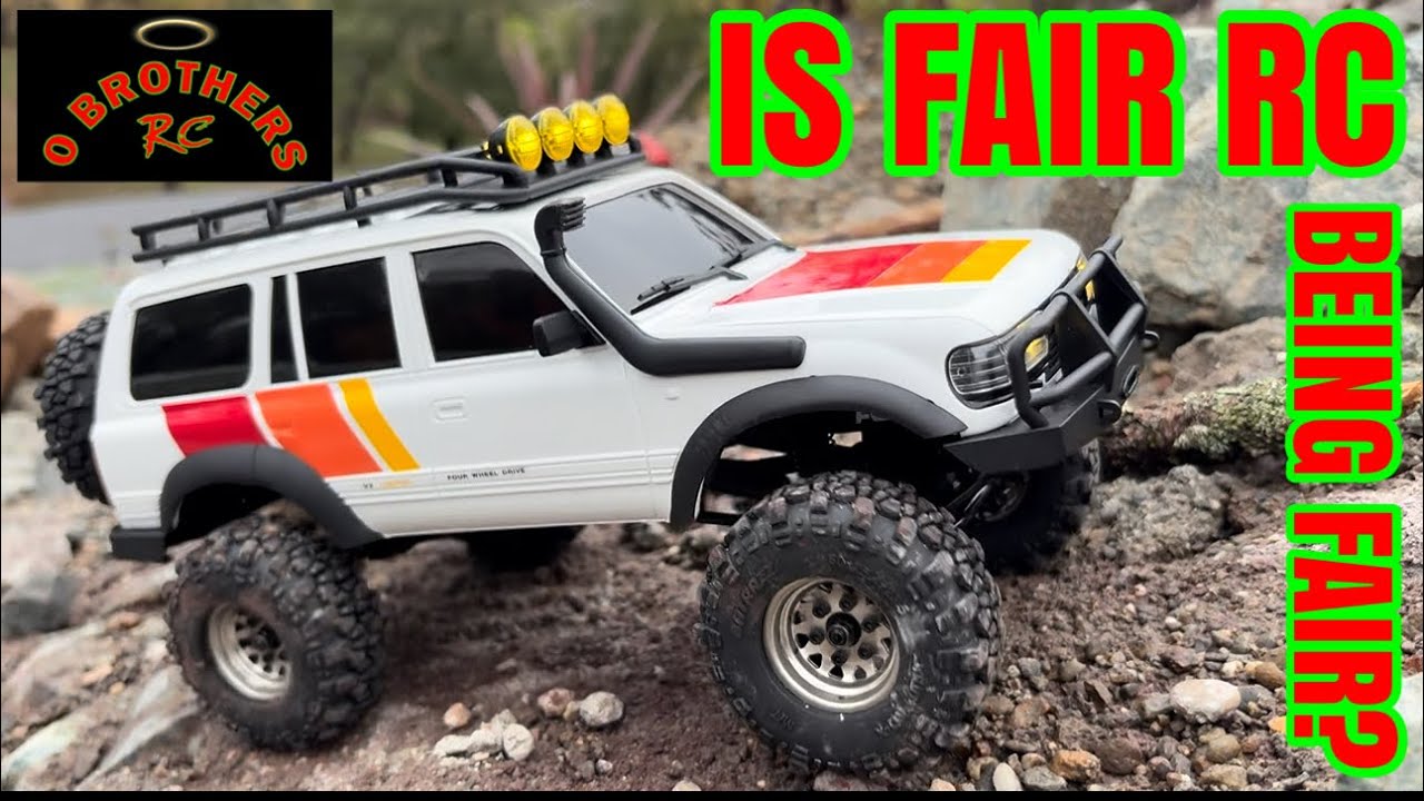 FMS fcx18 LC80 честный обзор и сравнение радиоуправляемых моделей